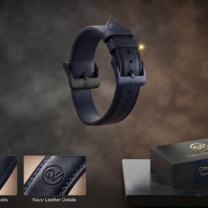 dây đeo đồng hồ da thật omniwatch cassic